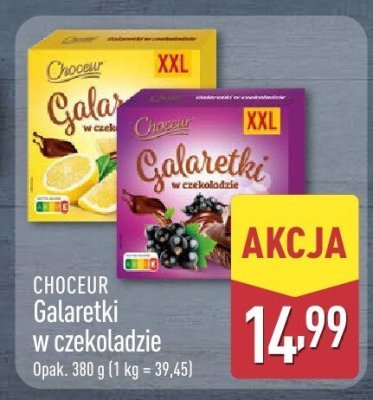 Galaretki w czekoladzie CHOCEUR promocja w Aldi