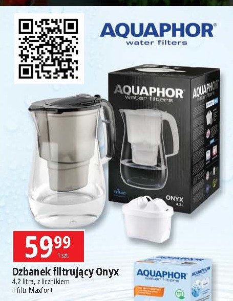 Dzbanek onyx 4.2 l + wkład magnezowy Aquaphor promocja