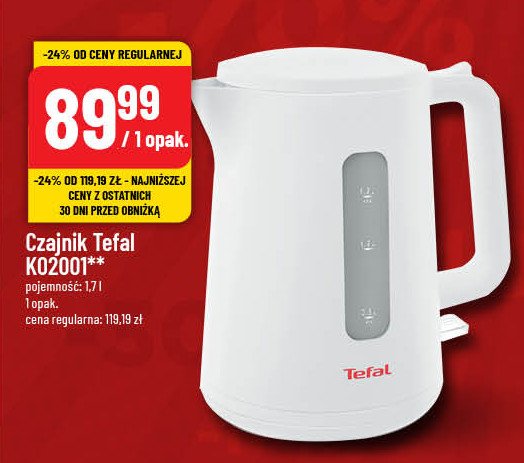 Czajnik ko200130 Tefal promocja