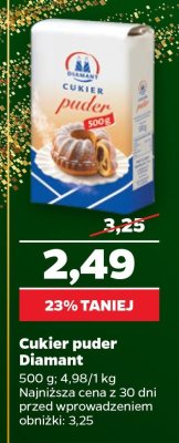 Cukier puder promocja w Netto