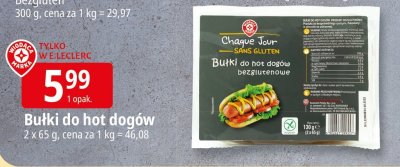 Hot dog promocja w Leclerc