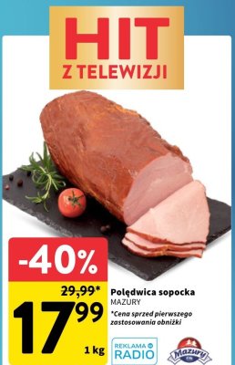 Polędwica sopocka  promocja w Intermarche
