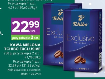 Kawa mielona Tchibo Exclusive promocja w Stokrotka