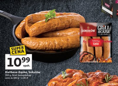 Kiełbasa śląska Sokołów grill house promocja