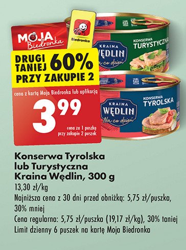 Konserwa turystyczna Kraina wędlin promocja