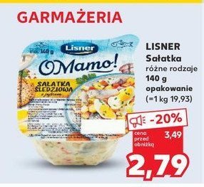 Sa艂atka 艣ledziowa z jajkiem Lisner o mamo! promocja