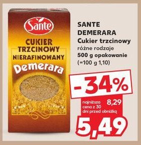 Cukier br膮zowy Sante promocja