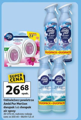 Odświeżacz powietrza lenor spring awakening Ambi pur promocja