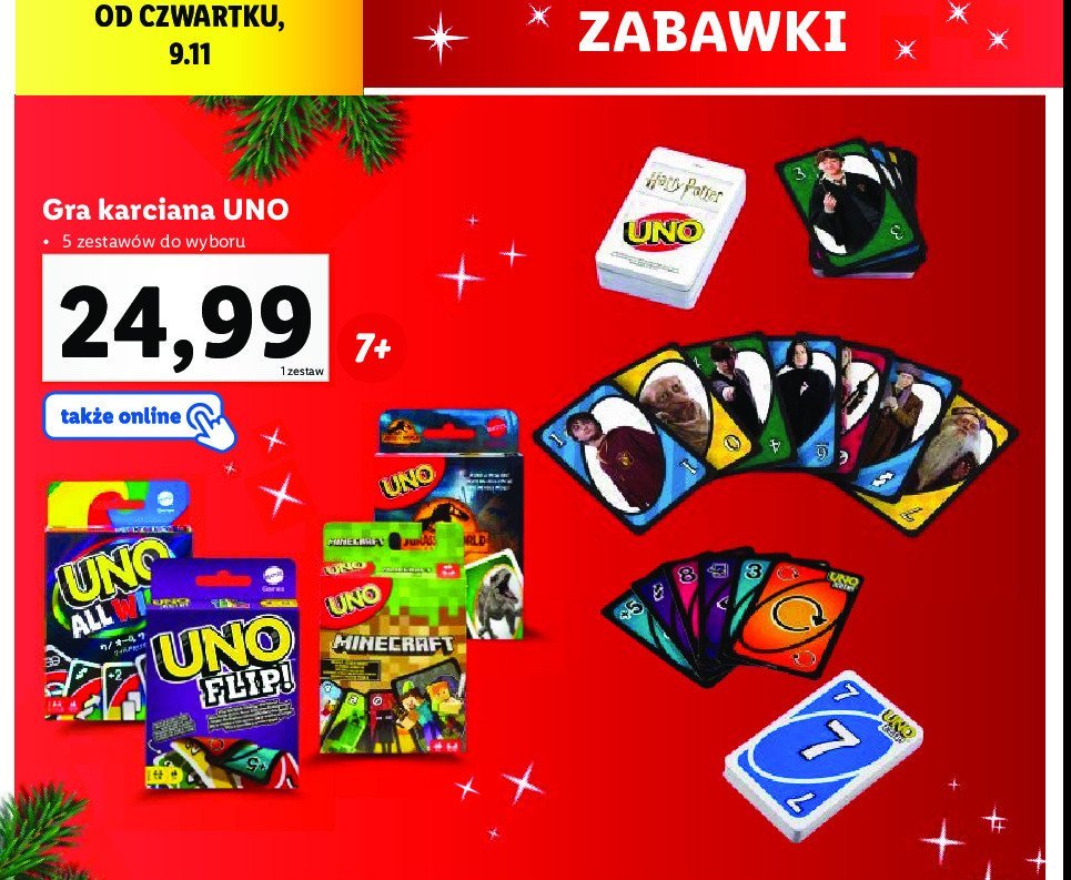 Gra uno jurrasic world promocja