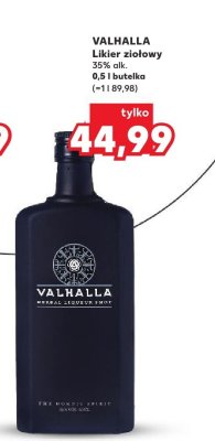 Likier ziołowy VALHALLA 35% alk. 0,5 l butelka promocja w Kaufland