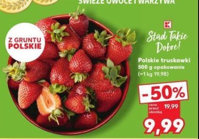 Truskawki K-classic stąd takie dobre! promocja