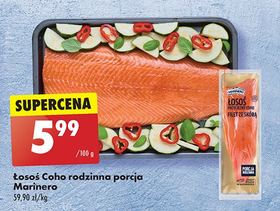 Łosoś coho Marinero promocja