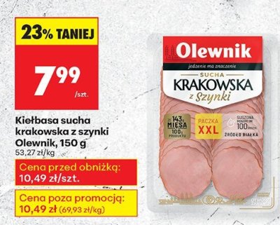 Kie艂basa promocja w Biedronka