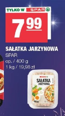 Sałatka jarzynowa Spar promocja w SPAR