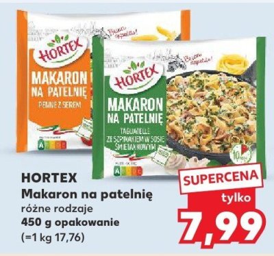 Makaron na patelnię różne rodzaje promocja w Kaufland