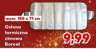 Osłona termiczna zimowa, wym. 150 x 71 cm promocja w Kaufland
