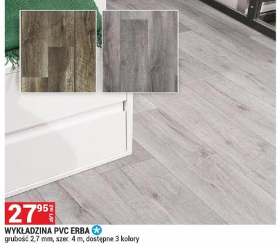 Wykładzina PVC Erba promocja w Merkury Market