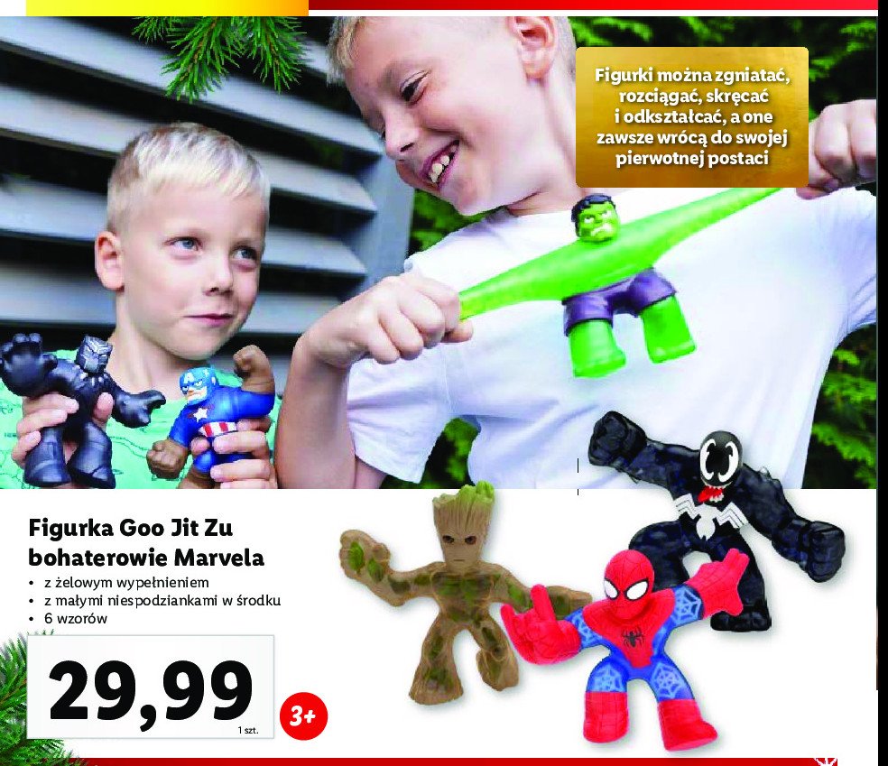 Figurka goo jit zu spiderman Tm toys promocja