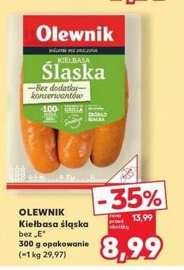 Kiełabsa śląska Olewnik promocja w Kaufland
