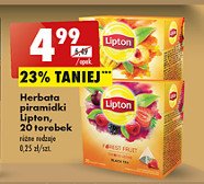 Herbata Lipton forest fruit promocje