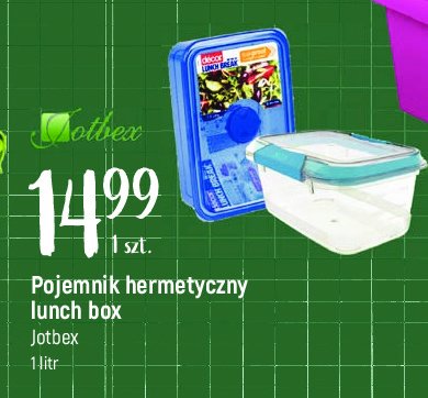 Pojemnik hermetyczny 1 l Jotbex promocja