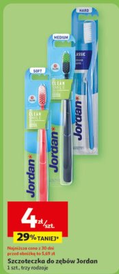 Szczoteczka do zębów Jordan 1 szt., trzy rodzaje promocja w Auchan