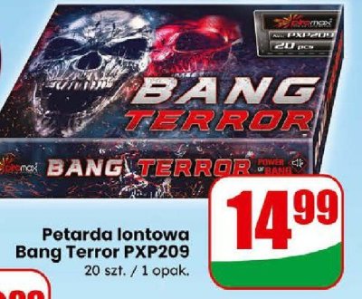 Petarda lontowa Bang Terror PXP209 promocja w Dino