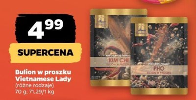 Bulion w proszku, różne rodzaje promocja w Netto