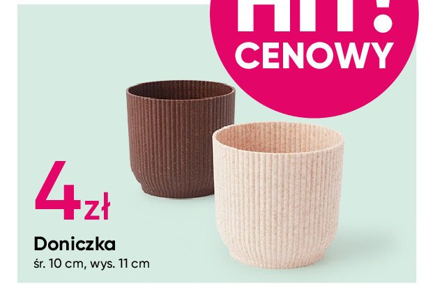 Doniczka śr. 10 cm promocja