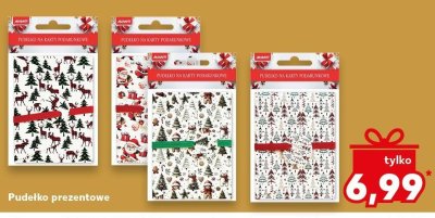 Pudełko prezentowe  promocja w Kaufland