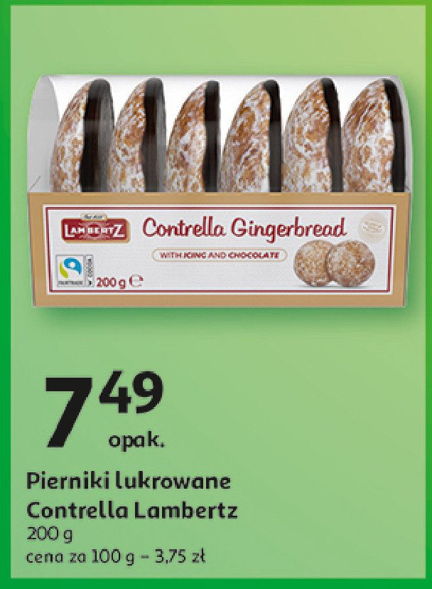 Pierniki la contrella variation Lambertz promocja w Auchan