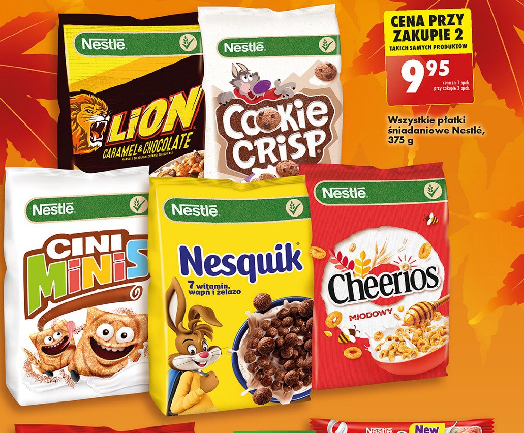 Płatki śniadaniowe Cookie crisp promocja