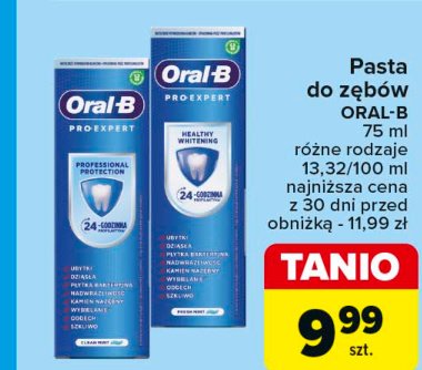 Pasta do zębów professional Oral-b pro-expert promocja