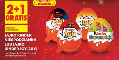 Jajko Niespodzianka  promocja w Biedronka