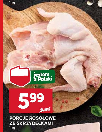 Porcja roso艂owa ze skrzyde艂kami promocja