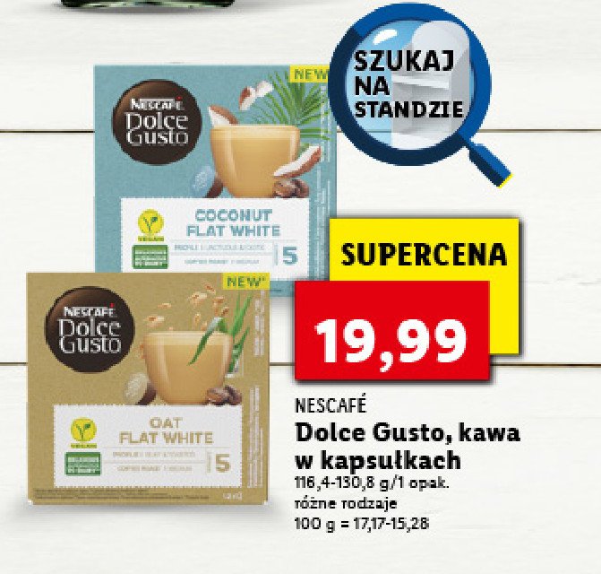 Kawa oat flat white Nescafe dolce gusto promocja
