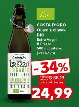 Oliwa z oliwek extra vergine Costa d'oro promocja w Kaufland