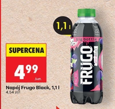 Napój Frugo Black promocja w Biedronka