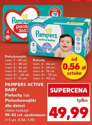 Pieluchy dla dzieci różne rodzaje promocja w Kaufland