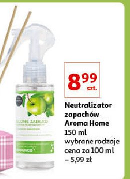 Neutralizator zapachów zielone jabłko Aroma home promocja