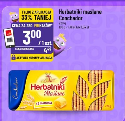 Herbatniki maślane promocja w POLOmarket