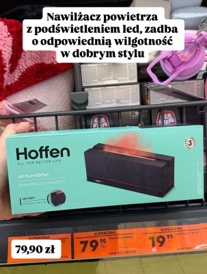 Nawilżacz powietrza z podświetleniem LED promocja w Biedronka