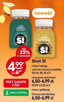 Miód Cytryna z witaminą C S! promocja w Żabka