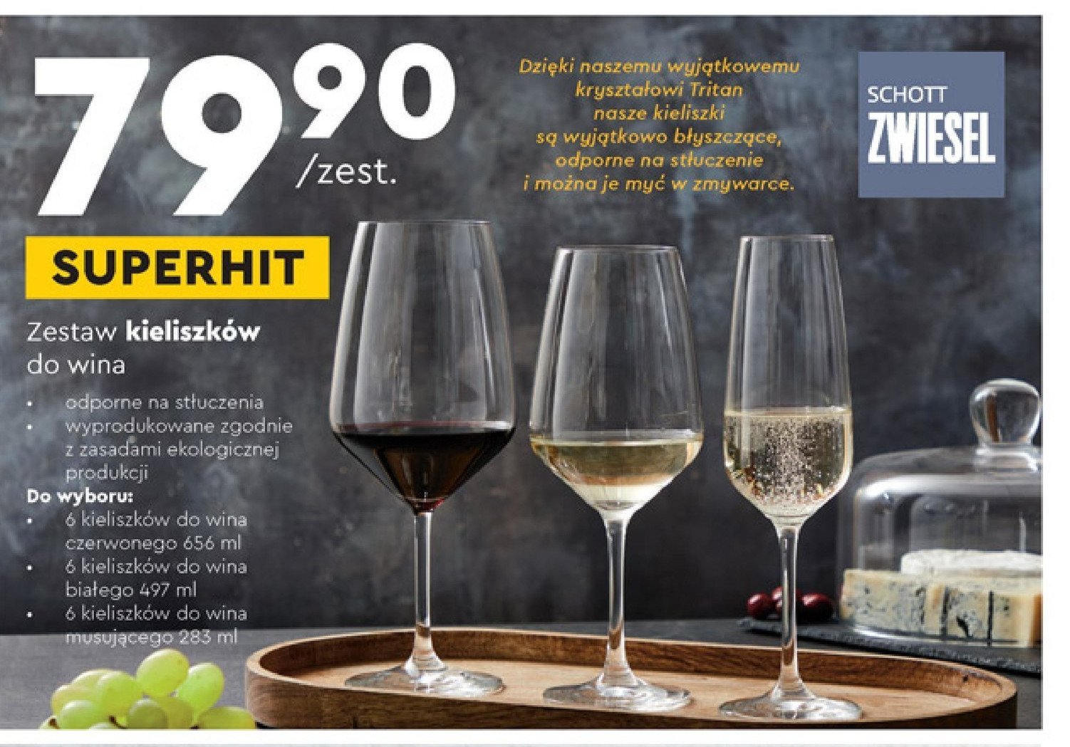 Kieliszki do wina czerwonego 656 ml Schott zwiesel promocja