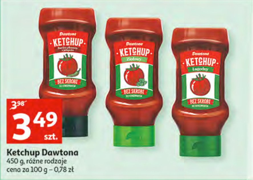 Ketchup bardzo pikantny z jalapeno Dawtona promocje