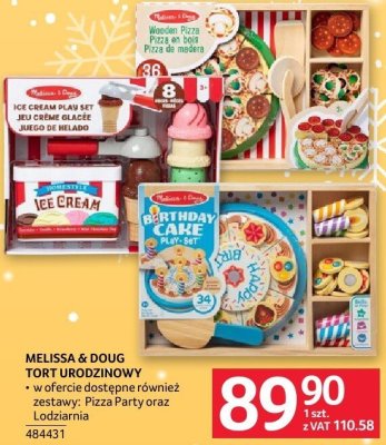 Tort urodzinowy MELISSA & DOUG TORT URODZINOWY promocja w Selgros