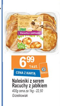 Racuchy z jab艂kami Grze艣kowiak promocja