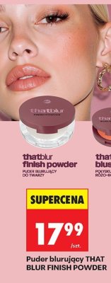 Puder blur THAT BLUR FINISH POWDER puder blurujący do twarzy promocja w Biedronka