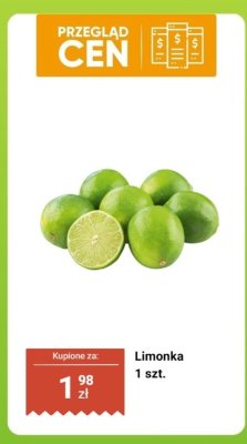Limonka 1 szt. promocja w Biedronka