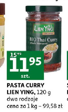 Pasta czerwone curry Lien ying promocja